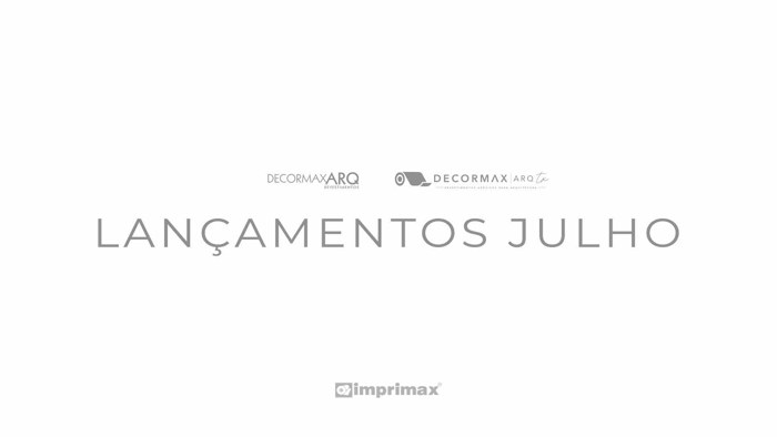 Capa do catálogo Decormax TX Imprimax 2026